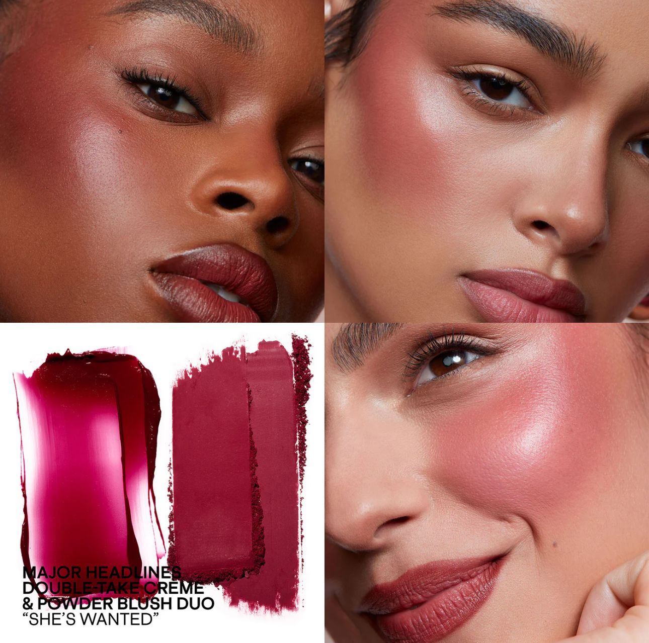 Patrick Ta MAJOR HEADLINES DOUBLE-TAKE CRÈME & POWDER
BLUSH DUO